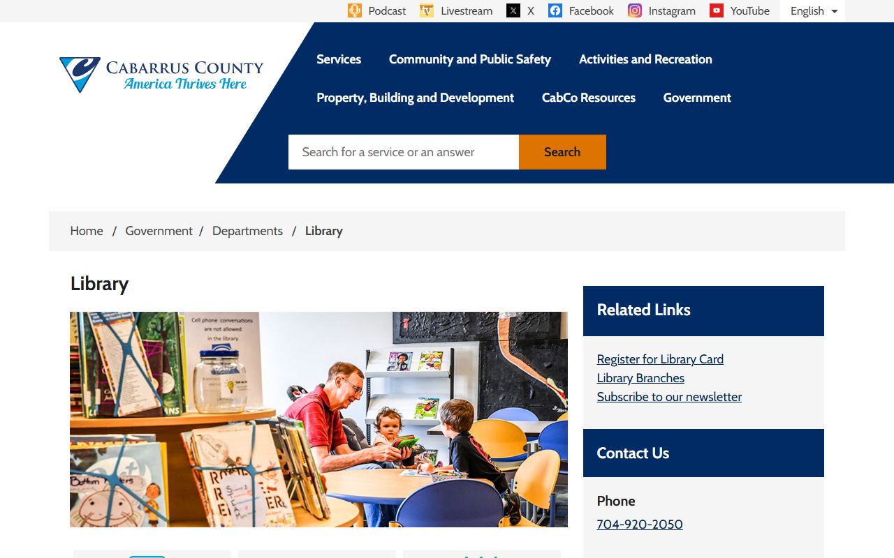 Cabarrus County Public Library Lore Room for Concord obituary and death records genealogy research