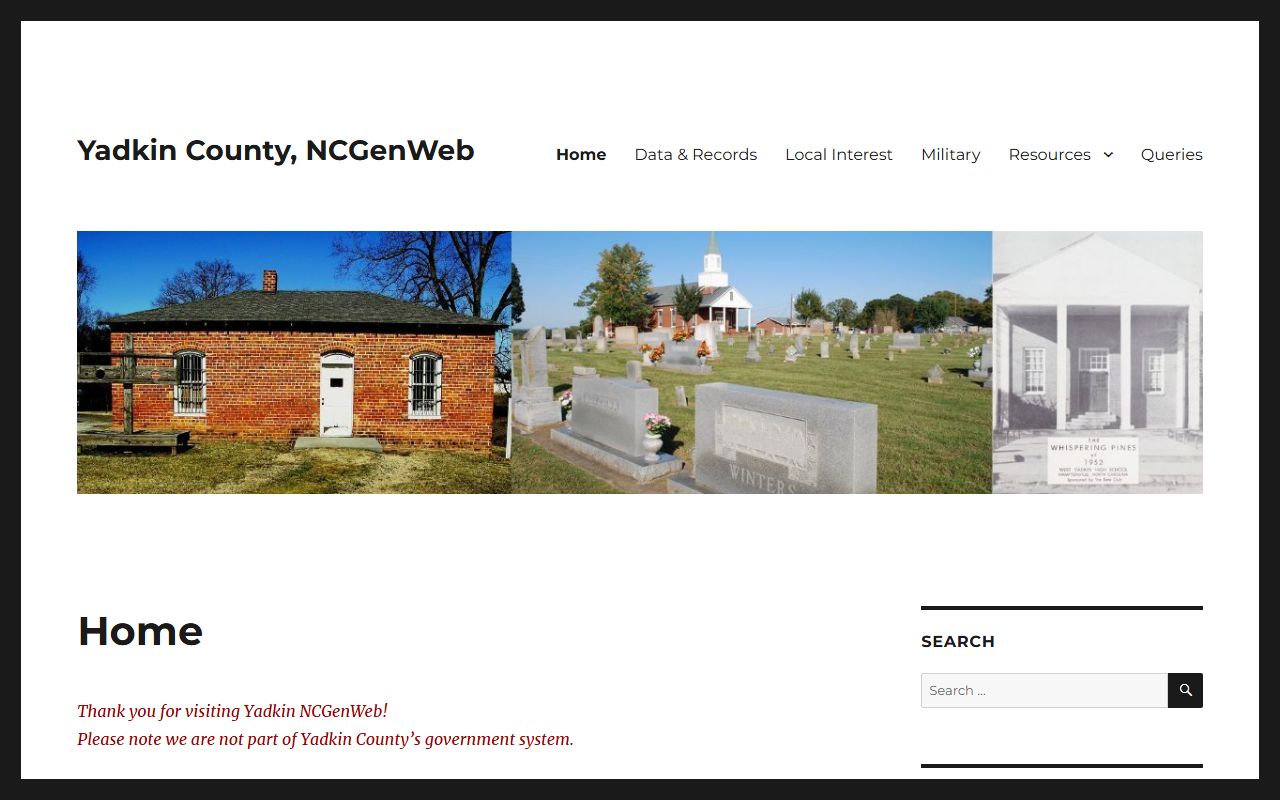 NCGenWeb Yadkin County obituary and death records resources